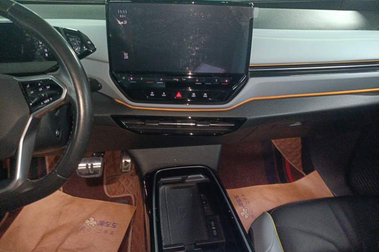Used Volkswagen ID.4 X 2023 Upgraded Model Ultra-Long Range Version Audio And AC Panel