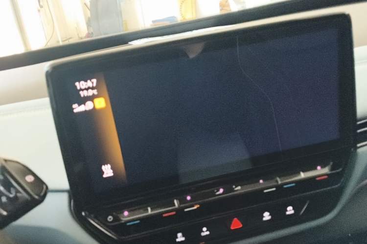 Used Volkswagen ID.4 X 2023 Upgraded Model Pure Long-Range Version Audio And AC Panel