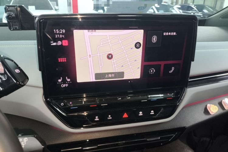 Used Volkswagen ID.4 X 2023 Upgraded Model Ultra-Long Range Version Audio And AC Panel