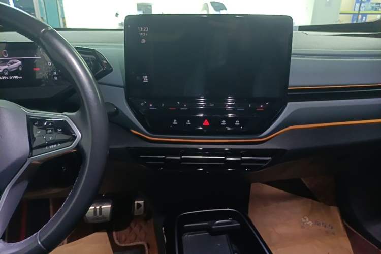 Used Volkswagen ID.4 X 2023 Upgraded Model Ultra-Long Range Version Audio And AC Panel
