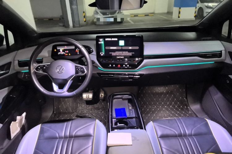 Used Volkswagen ID.4 X 2023 Smart Enjoyment Long-Range Version Center Console