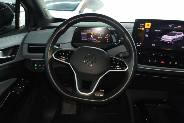 Used Volkswagen ID.4 X 2023 Upgraded Model Pure Long-Range Version Steering Wheel