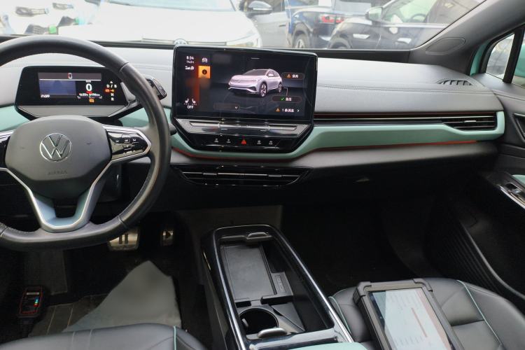 Used Volkswagen ID.4 X 2023 Ultra-Intelligent Long-Range Version Audio And AC Panel