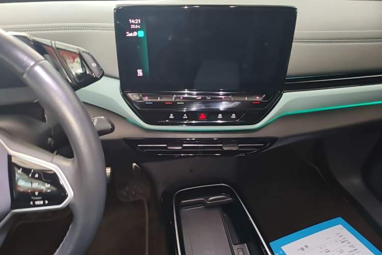 Used Volkswagen ID.4 X 2023 Upgraded Model Ultra-Long Range Version Audio And AC Panel