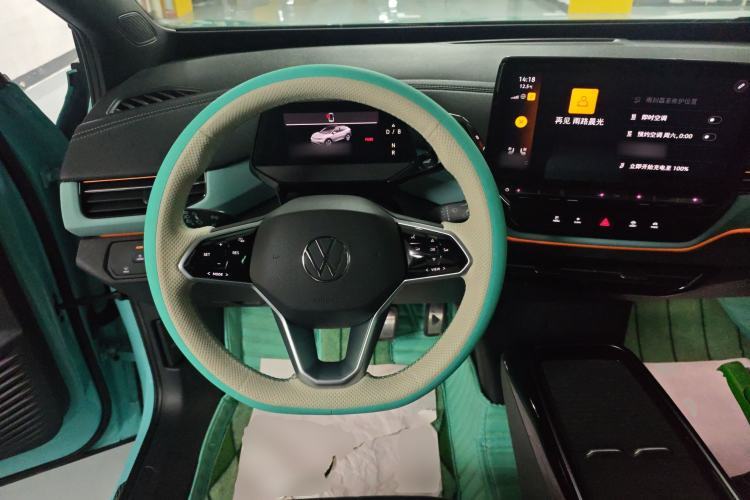Used Volkswagen ID.4 X 2023 Ultra-Intelligent Long-Range Version Steering Wheel