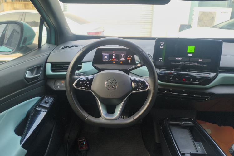 Used Volkswagen ID.4 X 2023 Ultra-Intelligent Long-Range Version Steering Wheel