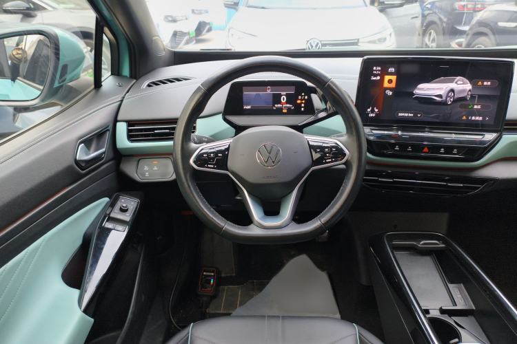 Used Volkswagen ID.4 X 2023 Ultra-Intelligent Long-Range Version Steering Wheel