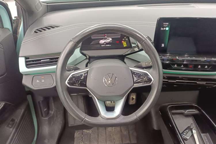 Used Volkswagen ID.4 X 2023 Ultra-Intelligent Long-Range Version Steering Wheel