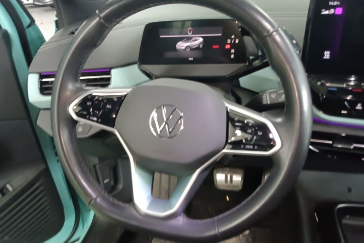 Used Volkswagen ID.4 X 2023 Ultra-Intelligent Long-Range Version Steering Wheel