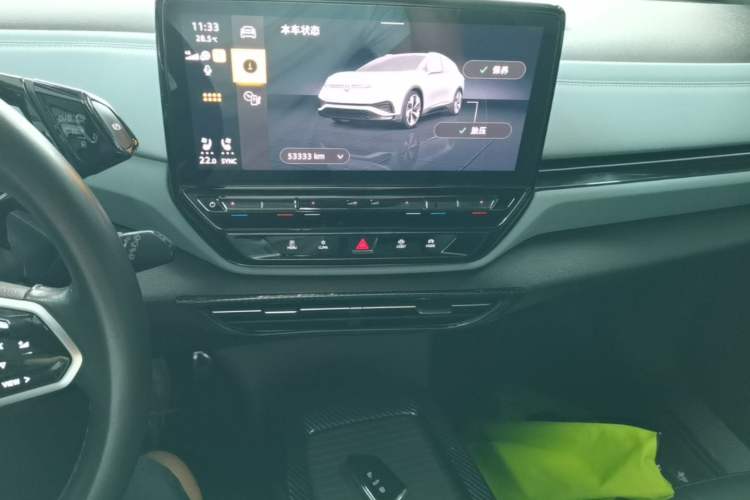 Used Volkswagen ID.4 X 2023 Upgraded Model Ultra-Long Range Version Audio And AC Panel