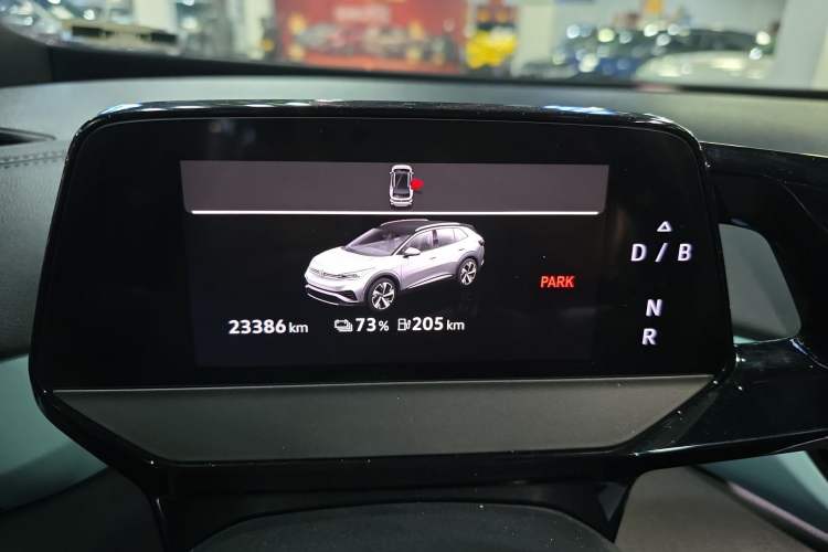 Used Volkswagen ID.4 X 2023 Upgraded Model Pure Intelligent Enjoyment Version Odometer Close Up
