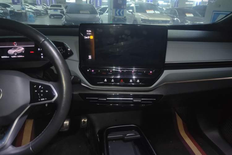 Used Volkswagen ID.4 X 2023 Upgraded Model Pure Intelligent Enjoyment Version Audio And AC Panel
