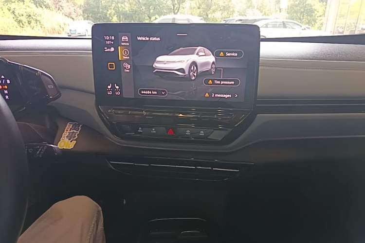 Used Volkswagen ID.4 X 2023 Pure Long-Range Version Audio And AC Panel
