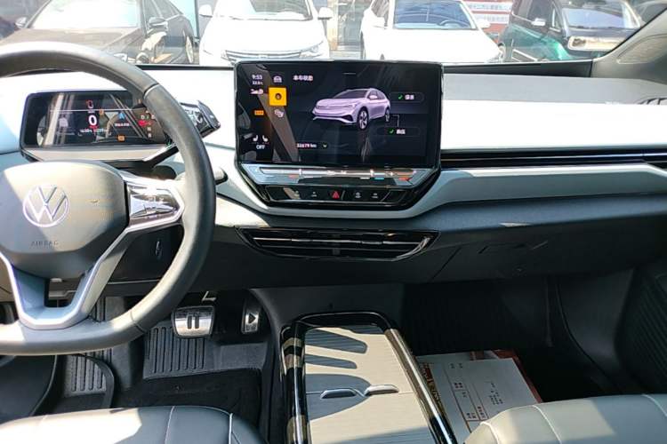 Used Volkswagen ID.4 X 2023 Pure Long-Range Version Audio And AC Panel