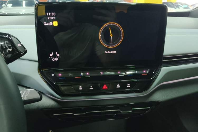 Used Volkswagen ID.4 X 2023 Pure Long-Range Version Audio And AC Panel