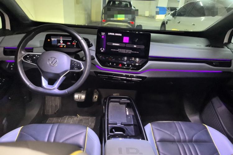 Used Volkswagen ID.4 X 2023 Ultra-Intelligent Long-Range Version Center Console