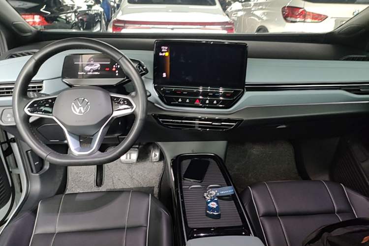 Used Volkswagen ID.4 X 2023 Upgraded Model Pure Intelligent Enjoyment Version Center Console