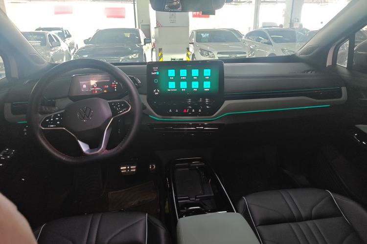 Used Volkswagen ID.4 X 2023 Ultra-Intelligent Long-Range Version Center Console