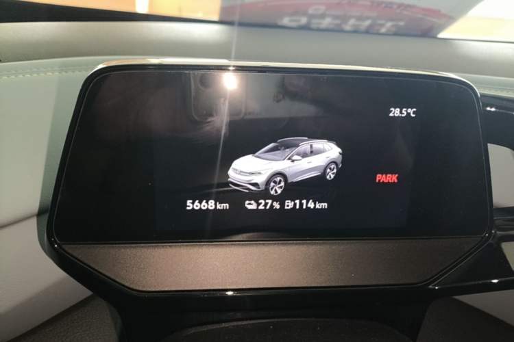 Used Volkswagen ID.4 X 2023 Upgraded Model Pure Long-Range Version Instrument Cluster