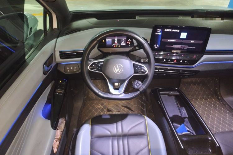 Used Volkswagen ID.4 X 2023 Ultra-Intelligent Long-Range Version Steering Wheel