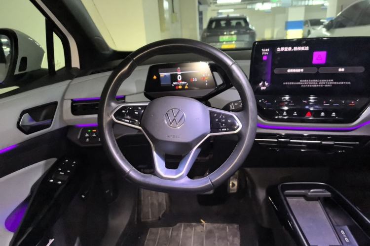 Used Volkswagen ID.4 X 2023 Ultra-Intelligent Long-Range Version Steering Wheel
