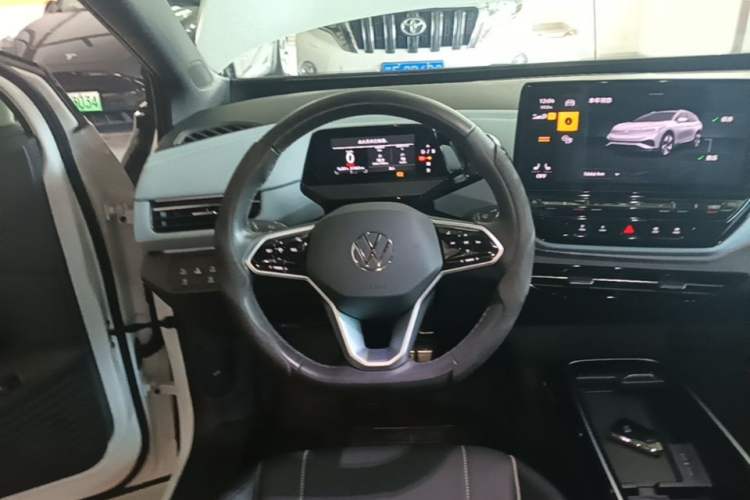 Used Volkswagen ID.4 X 2023 Upgraded Model Pure Long-Range Version Steering Wheel