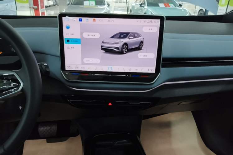 Used Volkswagen ID.4 X 2024 Pure & Smart Edition Audio And AC Panel