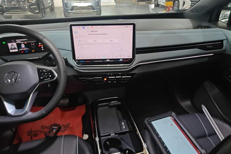 Used Volkswagen ID.4 X 2024 Pure & Smart Edition Audio And AC Panel
