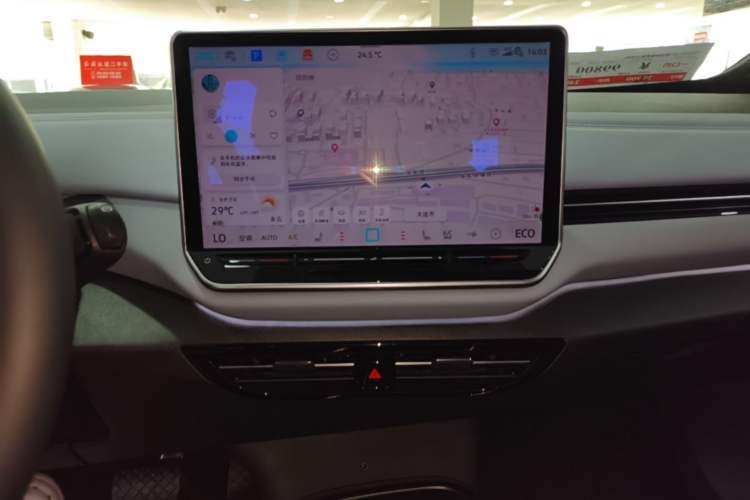 Used Volkswagen ID.4 X 2024 Pure & Smart Edition Audio And AC Panel