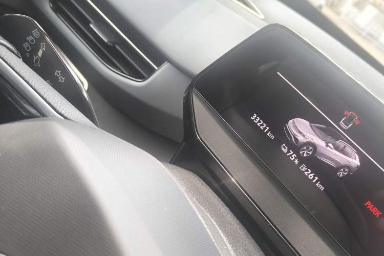 Used Volkswagen ID.4 X 2024 Pure & Smart Edition Odometer Close Up