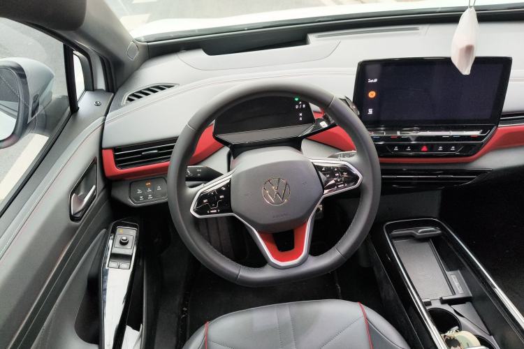 Used Volkswagen ID.4 X 2024 Kinergy Four-Wheel Drive Edition Steering Wheel