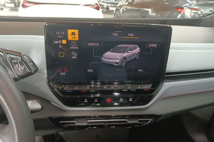 Used Volkswagen ID.4 X 2024 Pure & Smart Edition Audio And AC Panel