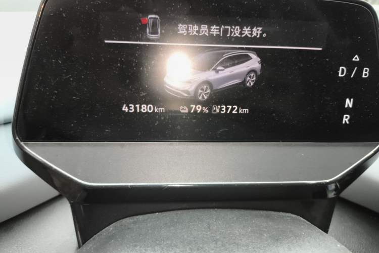 Used Volkswagen ID.4 X 2024 Pure & Smart Edition Odometer Close Up