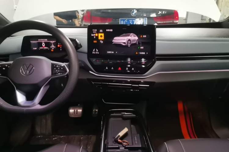 Used Volkswagen ID.4 X 2024 Pure & Smart Edition Audio And AC Panel
