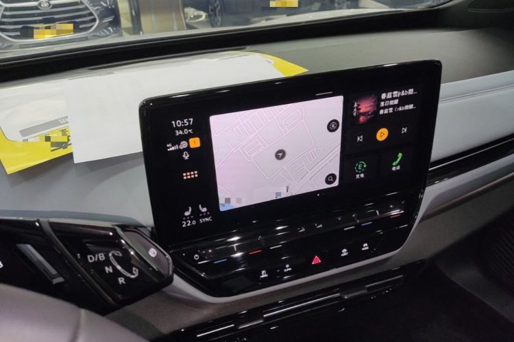 Used Volkswagen ID.4 X 2024 Pure & Smart Edition Audio And AC Panel