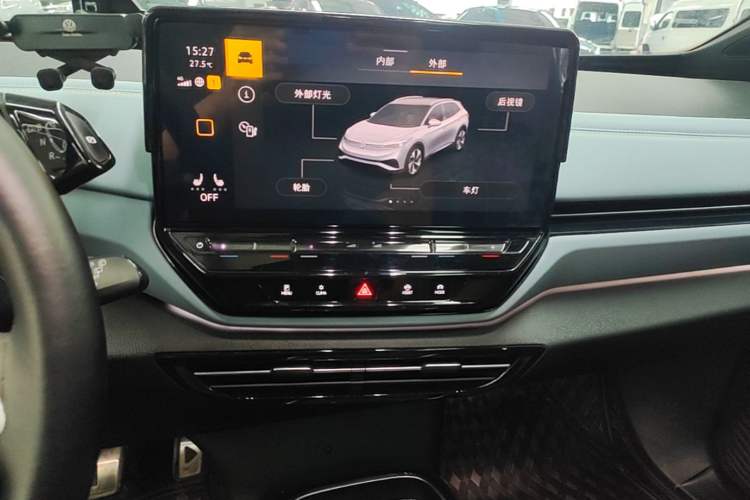 Used Volkswagen ID.4 X 2024 Pure & Smart Edition Audio And AC Panel