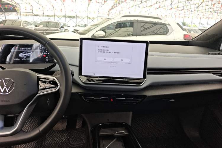 Used Volkswagen ID.4 X 2024 Pure & Smart Edition Audio And AC Panel