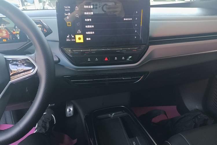 Used Volkswagen ID.4 X 2024 Pure & Smart Edition Audio And AC Panel