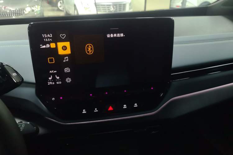 Used Volkswagen ID.4 X 2024 Pure & Smart Edition Audio And AC Panel