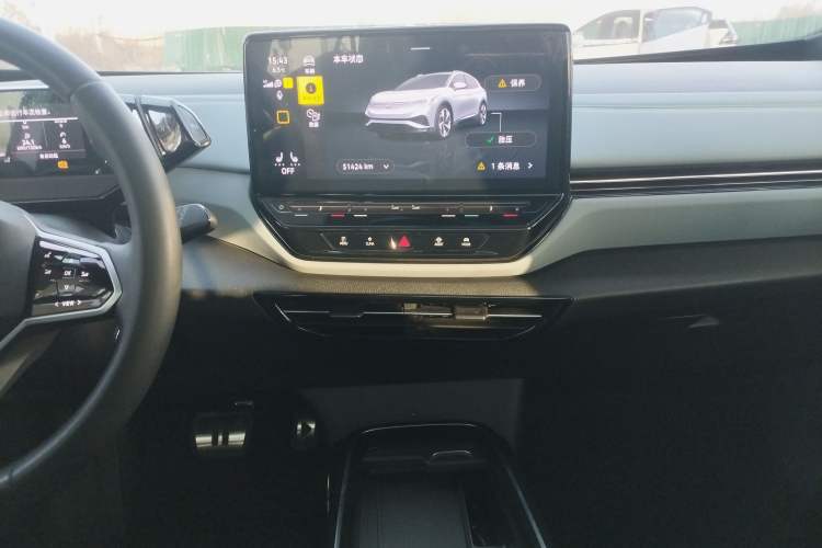 Used Volkswagen ID.4 X 2024 Pure & Smart Edition Audio And AC Panel