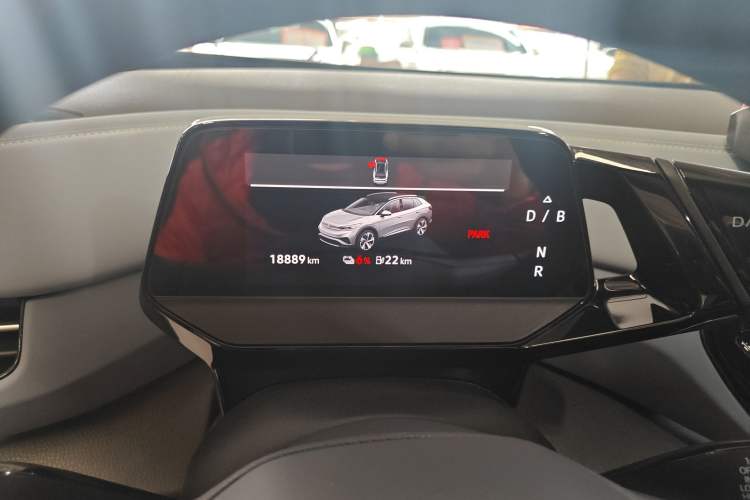 Used Volkswagen ID.4 X 2024 Pure & Smart Edition Odometer Close Up