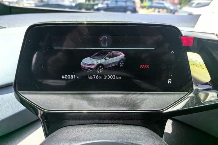 Used Volkswagen ID.4 X 2024 Pure & Smart Edition Odometer Close Up