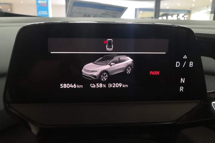 Used Volkswagen ID.4 X 2024 Pure & Smart Edition Odometer Close Up