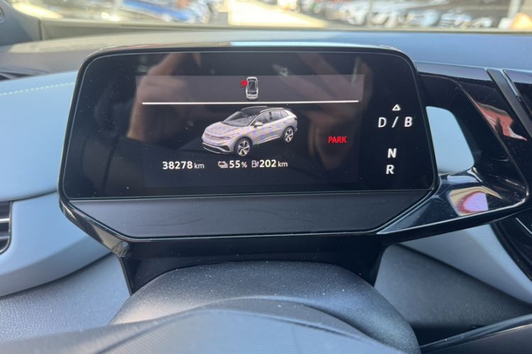 Used Volkswagen ID.4 X 2024 Pure & Smart Edition Odometer Close Up