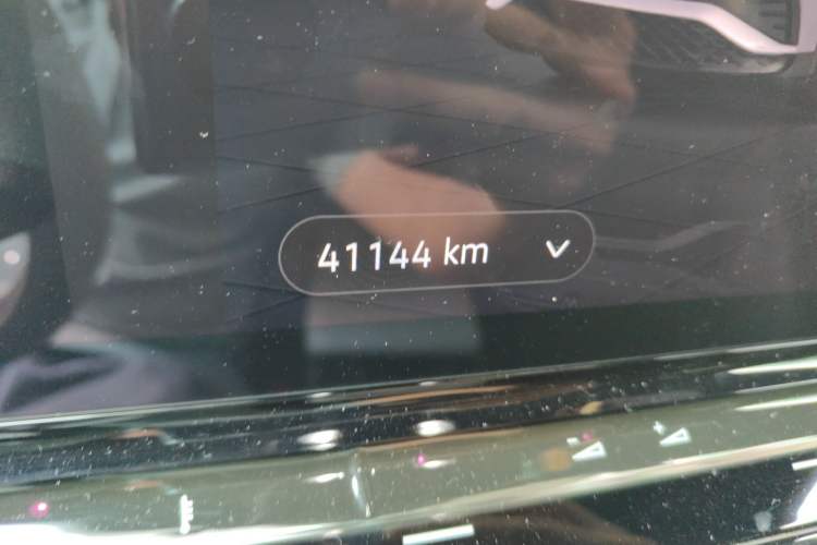 Used Volkswagen ID.4 X 2024 Pure & Smart Edition Odometer Close Up