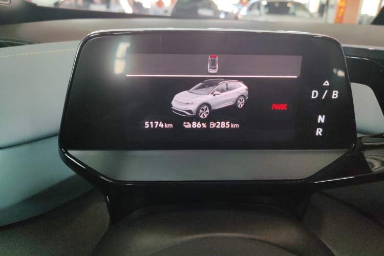 Used Volkswagen ID.4 X 2024 Pure & Smart Edition Odometer Close Up