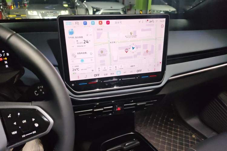 Used Volkswagen ID.4 X 2025 Revised Version Smart Edition Purely Intelligent Enjoyment Version Audio And AC Panel