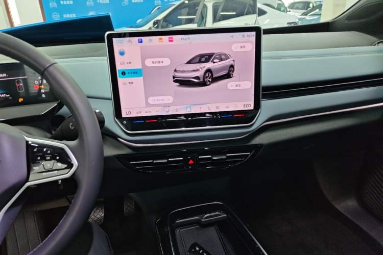 Used Volkswagen ID.4 X 2025 Smart Version Pure & Intelligent Enjoyment Edition Audio And AC Panel