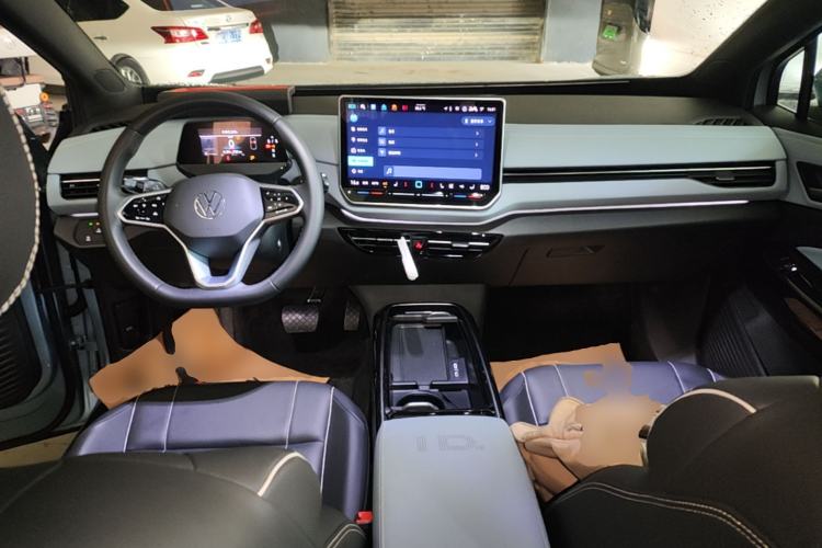 Used Volkswagen ID.4 X 2025 Revised Version Smart Edition Purely Intelligent Enjoyment Version Center Console