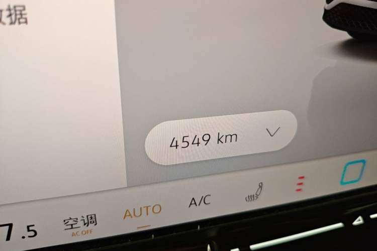 Used Volkswagen ID.4 X 2025 Smart Version Pure & Intelligent Enjoyment Edition Odometer Close Up
